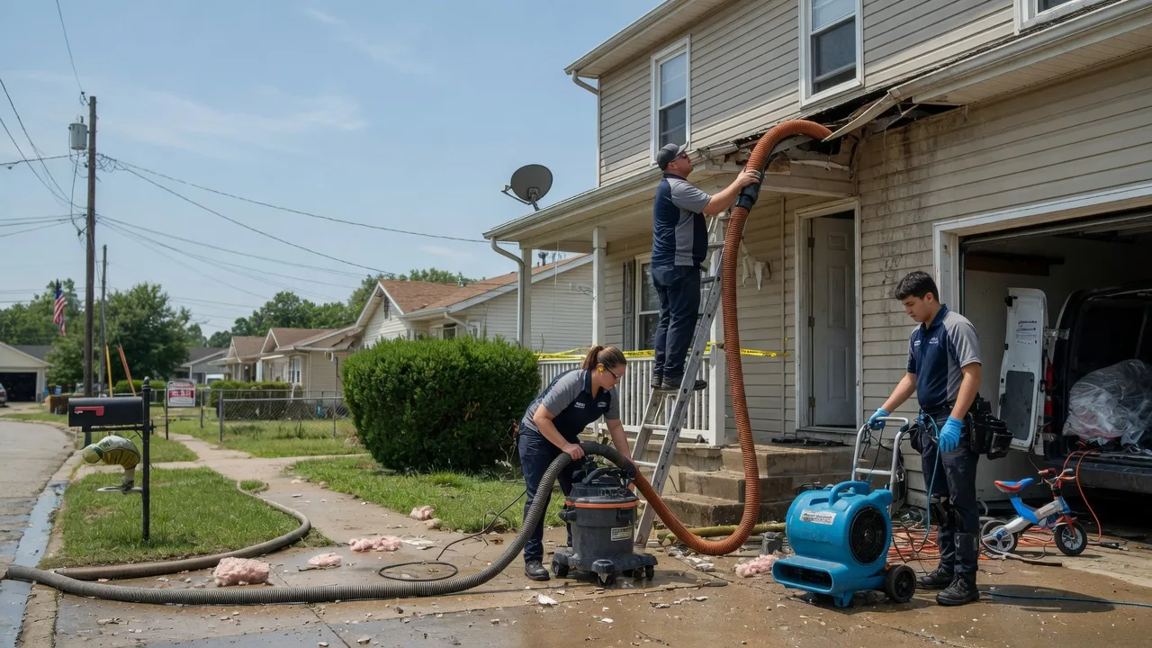 Water Damage Restoration in Leawood, KS near me
